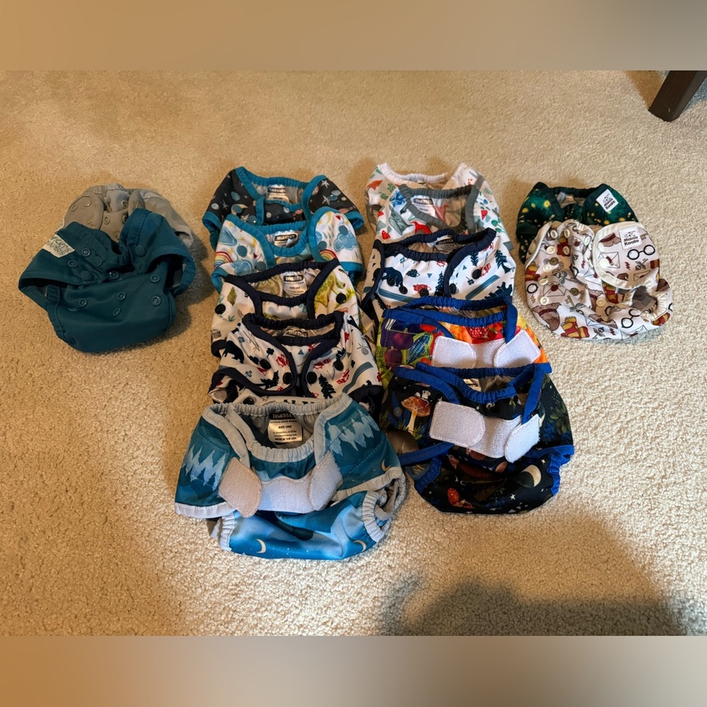 14 Cloth Diaper Covers - Thirsties, Nicki’s, and MamaKoala